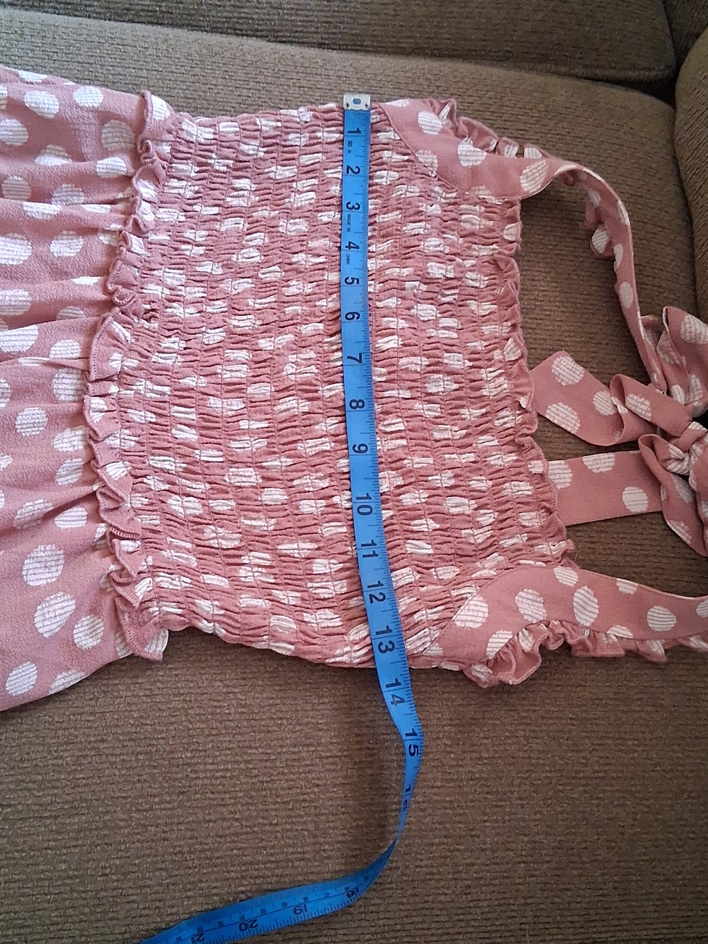 Candie's Rose Pink Striped Jumpsuit - Picture 7 of 7